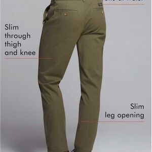 Nwt 38x30 Banana Republic navy stretch Aiden Chinos Slim Fit
